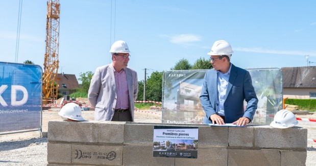 Pose des premières pierres à Galfingue !